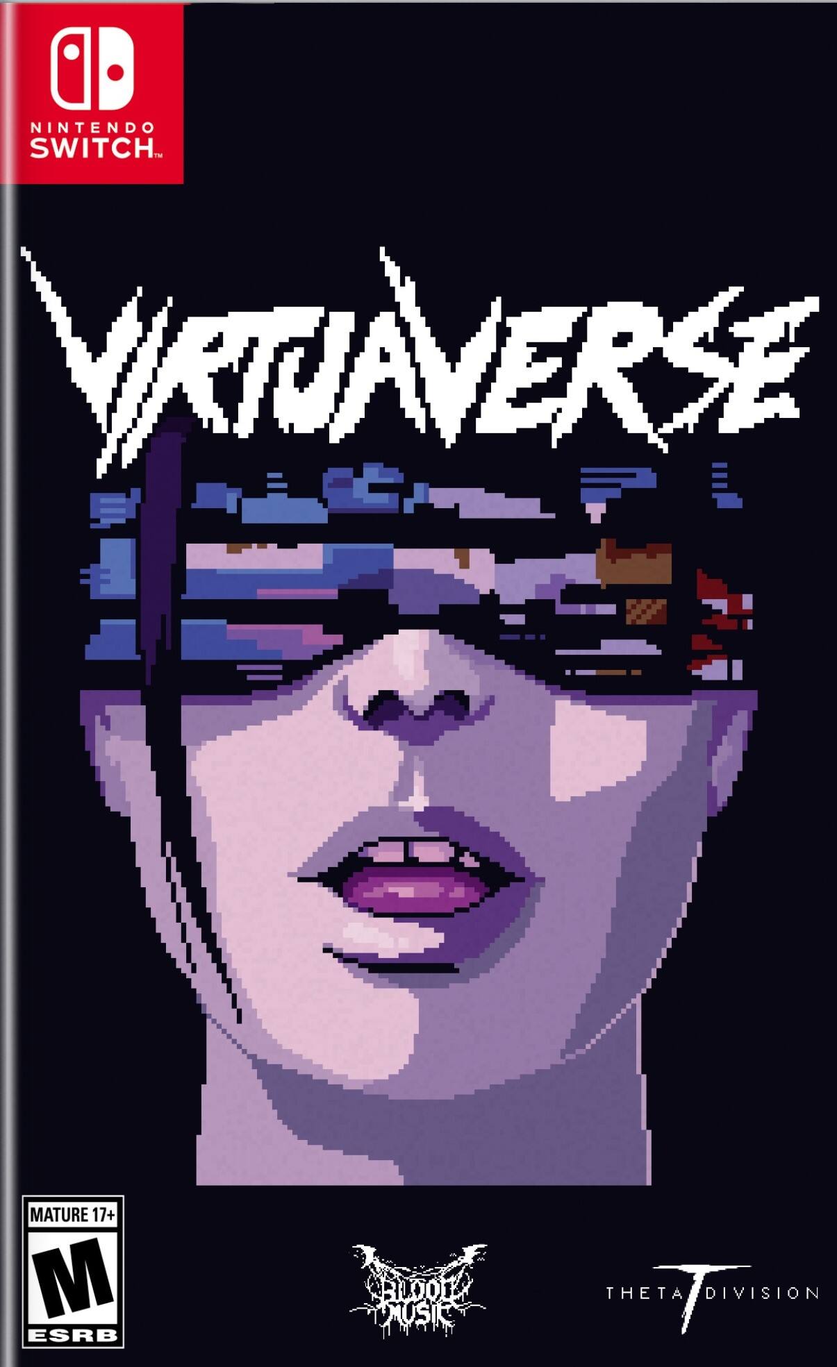 Front Zoom. VirtuaVerse - Nintendo Switch.