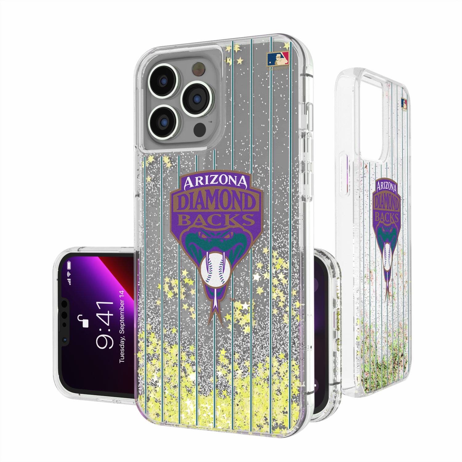 Keyscaper - MLB - Arizona Diamondbacks 1999-2006 Cooperstown Pinstripe iPhone Glitter Case - 13 Pro Max - Multicolor price history on PriceWatchPro
