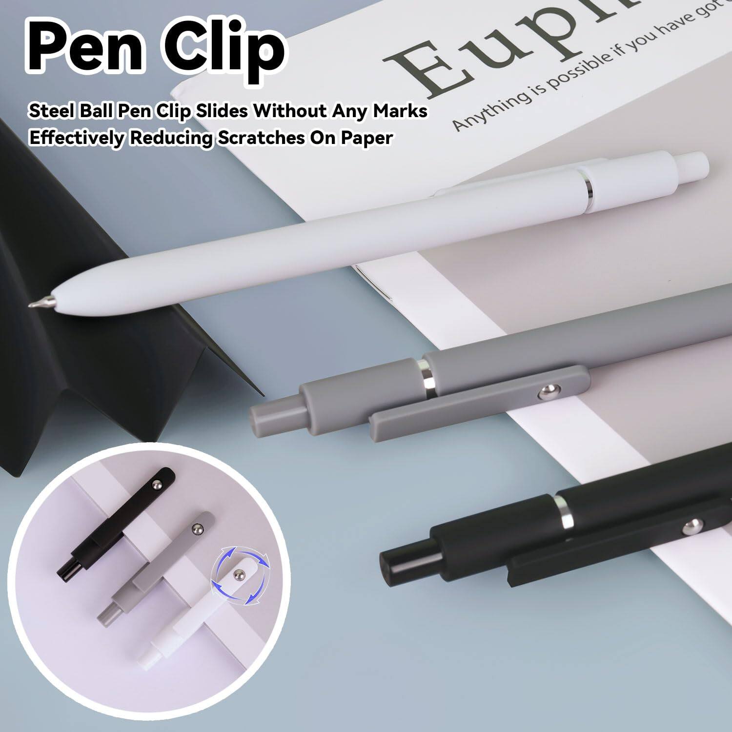 Pen Clip

Steel Ball Pen Clip Slides Without Any Marks
Effectively Reducing Scratches On Paper

Anything is possible if you have got