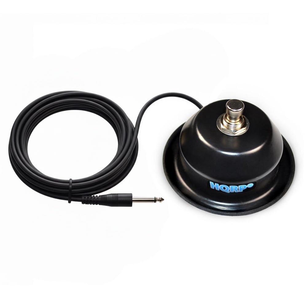 Alt View 2. HQRP - HQRP 1-Button Guitar Amp Footswitch 1/4" Replacement for Fender 099-4049-000 Mustang Blues Junior.