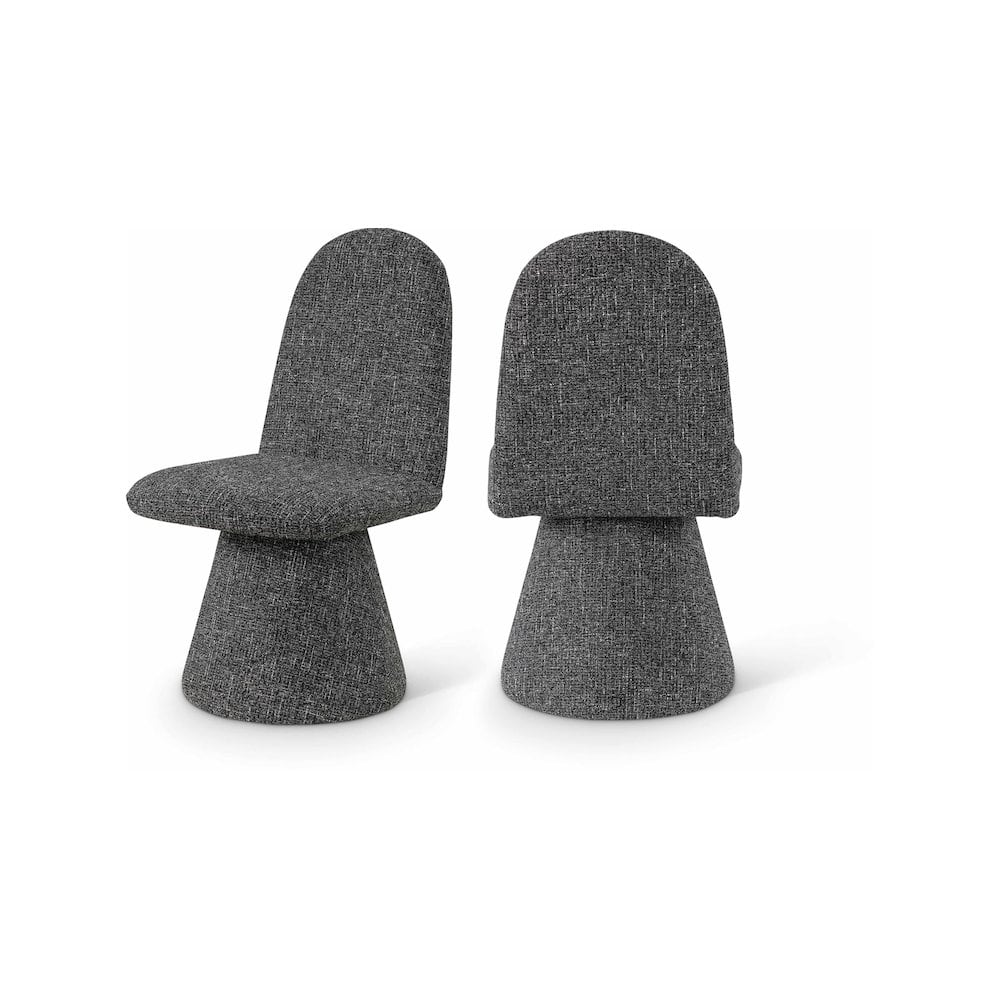 Photos - Chair Meridian Furniture - Renuar Dining , Set of 2 - Black 869Black-C 