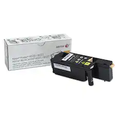 Xerox Phaser 6020 / 6022
Xerox WorkCentre 6025 / 6027
Yellow Toner Cartridge
Cartouche de toner jaune
Cartuccia toner giallo
Cartucho de toner amarillo
Cartouche toner jaune
Cartouche toner giallo
Cartucho de toner amarillo
Cartouche toner jaune
Cartouche toner giallo
Cartucho de toner amarillo