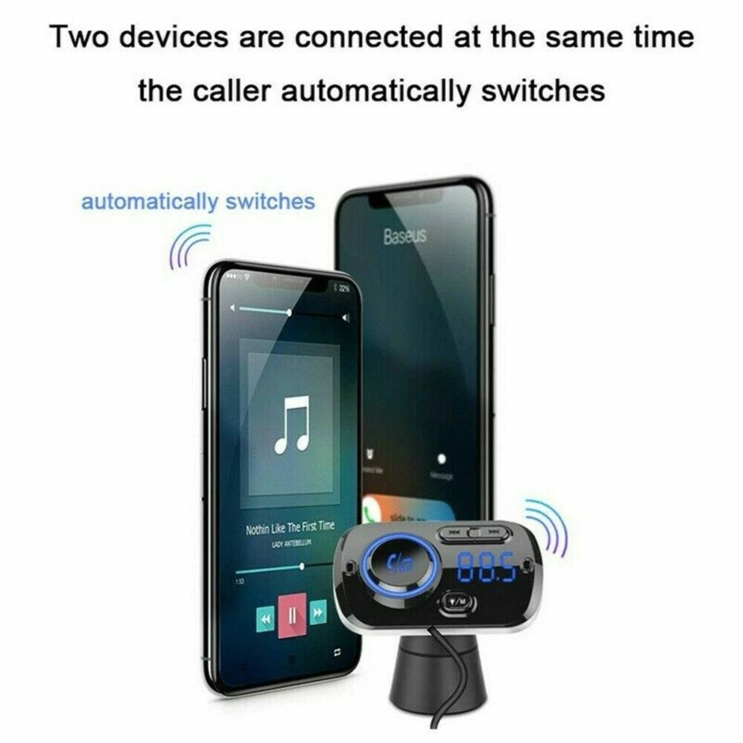 Two devices are connected at the same time the caller automatically switches

automatically switches

Baseus

Nothin Like The First Time
JACKY AFTERSUM