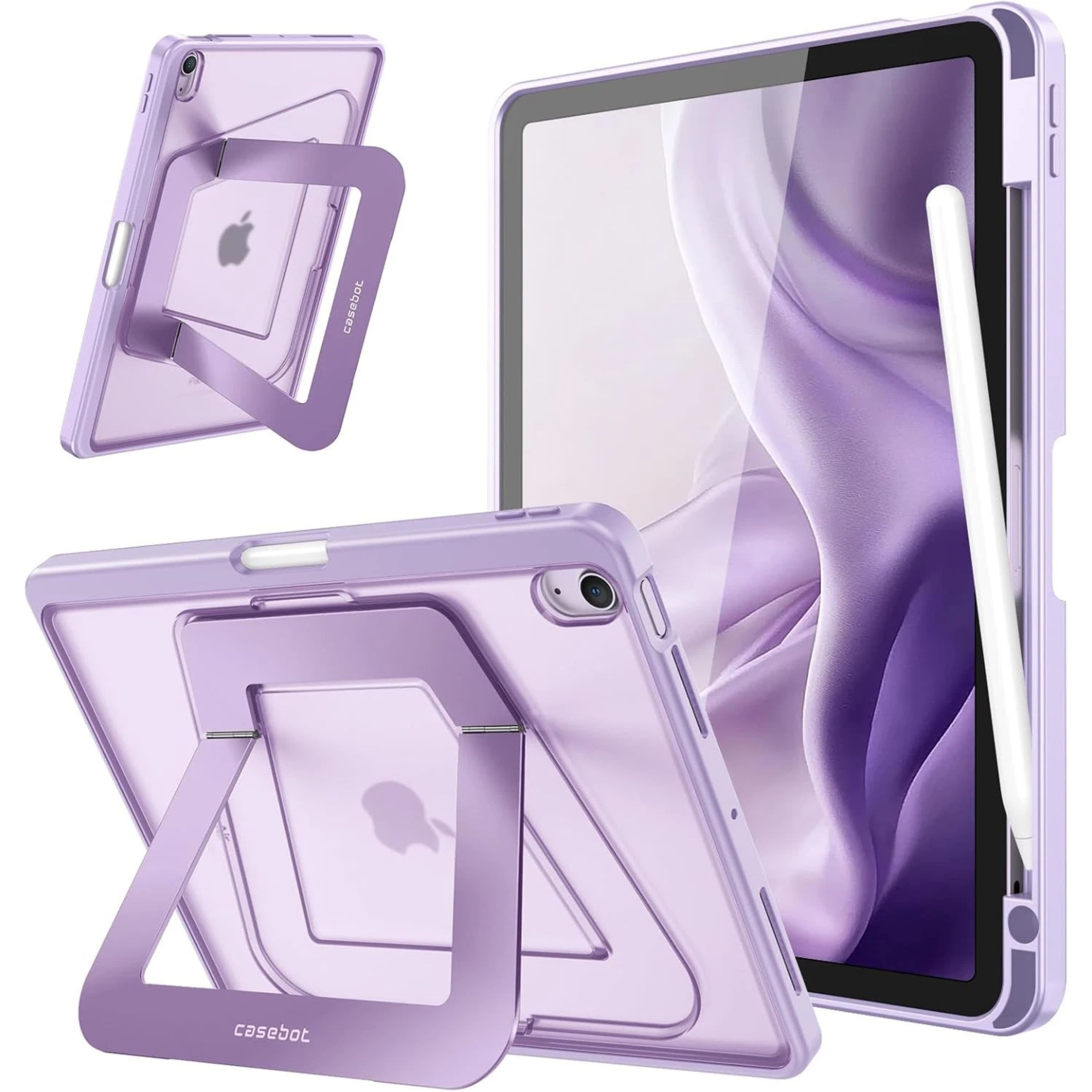 Kitcheniva - Rugged Shockproof Case For iPad Air 11 Inch M3 2025 2024 Kickstand Cover - Purple price history on PriceWatchPro