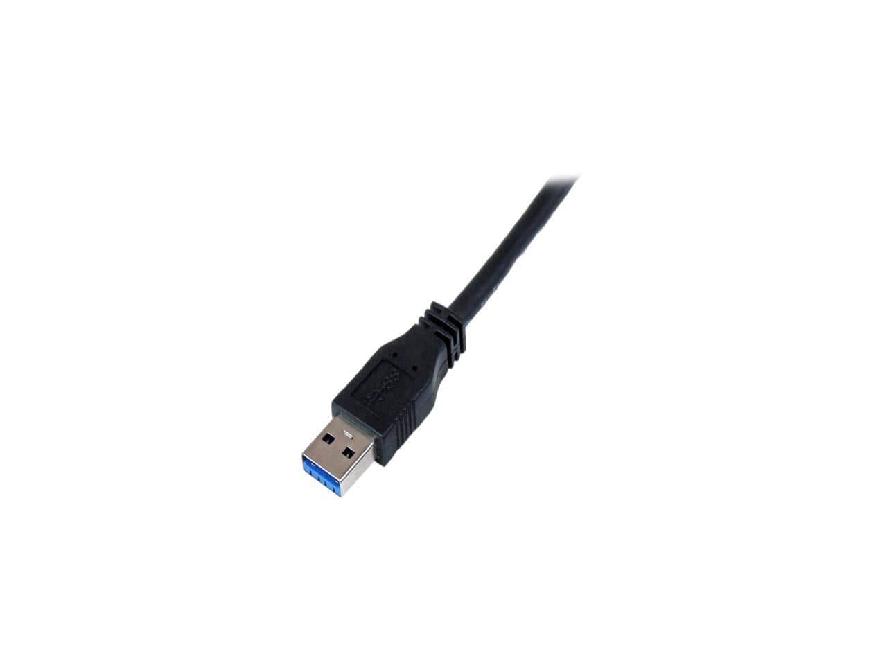 StarTech.com - USB3CAUB1M 1m USB 3.0 A to Micro B Cable - Black