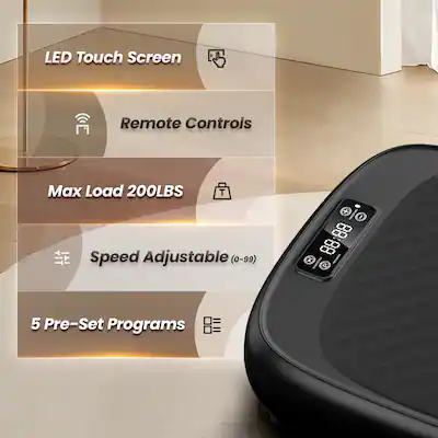 KERDOM Mini Vibration Plate Full Body Shaker, Low Noise Vibrate Stand Shake Board Fat Burner Speed Adjustable Vibrating Shaking Black SZJ-0203-Black - Best Buy KERDOM Mini Vibration Plate Full Body Shaker, Low Noise Vibrate Stand Shake Board Fat Burner Speed Adjustable Vibrating Shaking Black SZJ-0203-Black - Best Buy