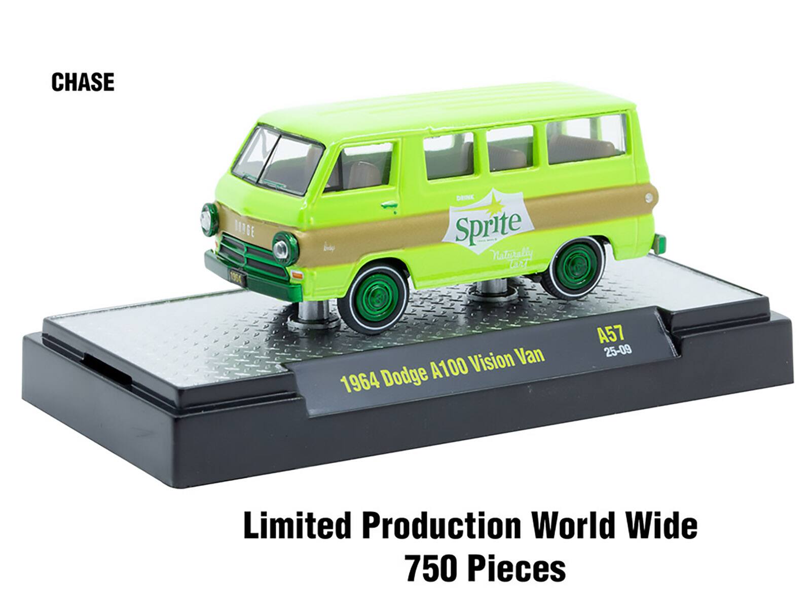 CHASE WIGE 1954 DRINK Sprite Naturally LorT Vision Van Dodge A100 1964 A57 25-09 Limited Production World Wide 750 Pieces