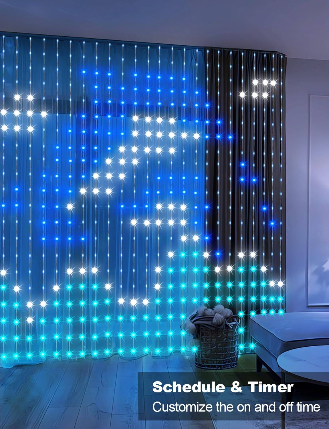 Schedule & Timer  
Customize the on and off time