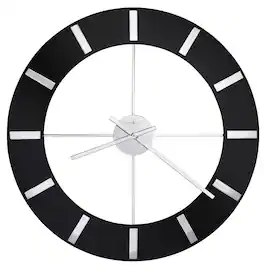 Howard Miller - 625602 Onyx Wall Clock 625602 - Multicolored