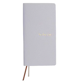 Unique Bargains - Leather To Do List Notepads 160 Pages 6.5x3.2 Inch Daily Planner Notebook for Business Personal Schedule - Purple