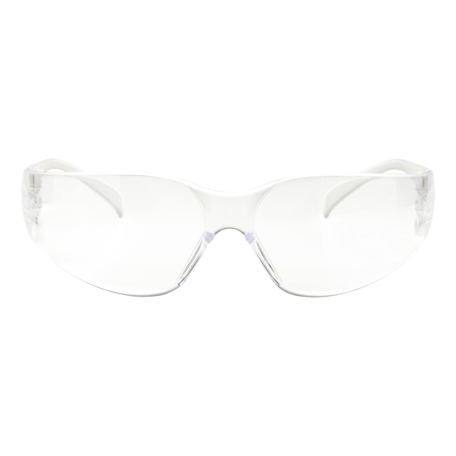 Angle. 3M - 3M Safety Glasses Clear Lens Clear Frame 1 pc - Clear.