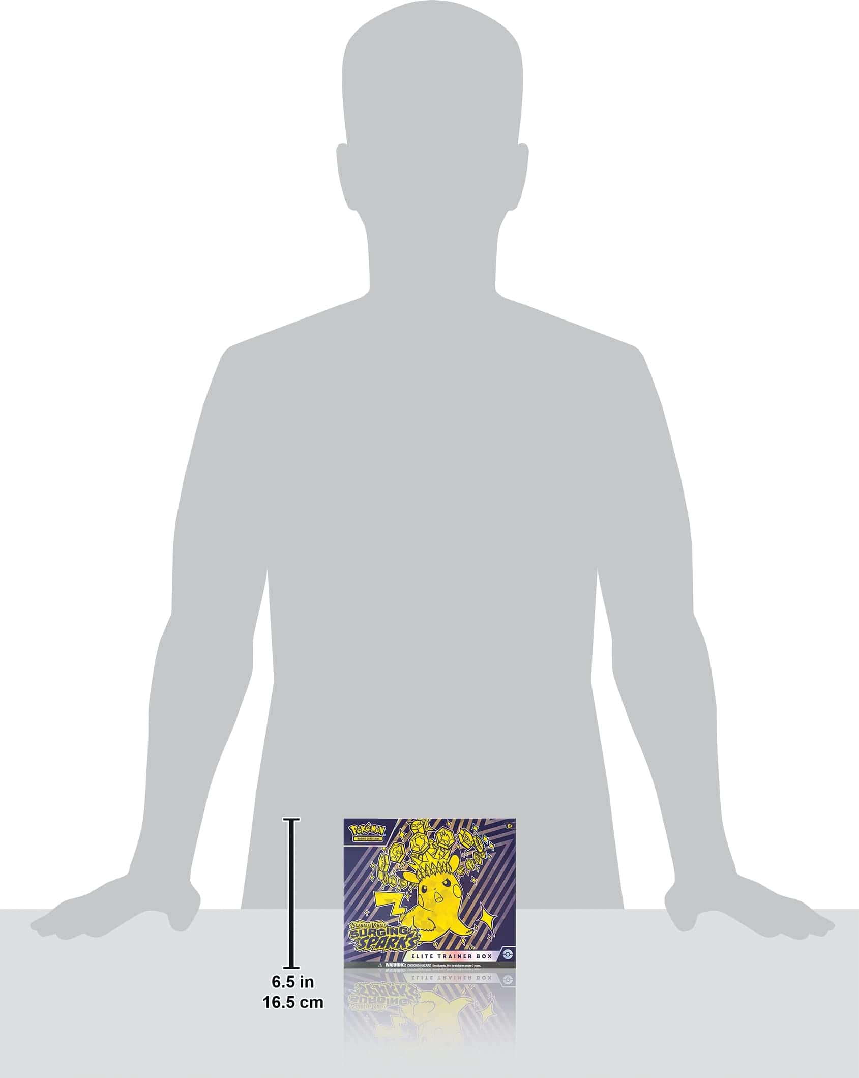 The text on the image reads: "TUCAY 6.5 in 16.5 cm SURGING SPARK T. ...T. ... ... - I ... ... CONINI. ... 92 Peo C A."