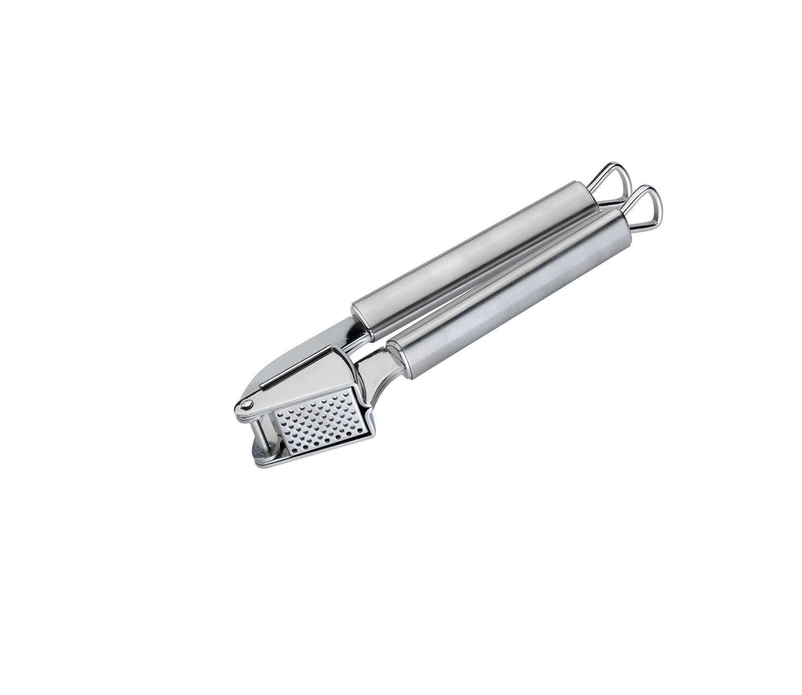 Alt View 1. Kuchenprofi - Parma Garlic Press, 18/10 Stainless Steel, 8-Inch - Silver.
