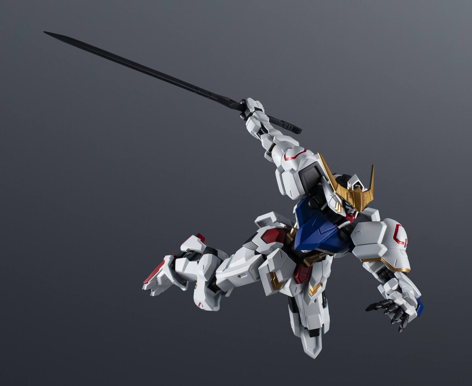 Alt View 2. Bandai - Tamashii Nations - MSG: Iron-Blooded Orphans - Gundam Universe - ASW-G-08 Gundam Barbatos Renewal - COLLECTIBLES - Multicolor.