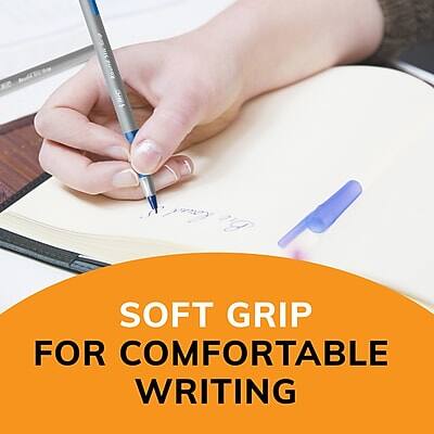 SOFT GRIP FOR COMFORTABLE WRITING