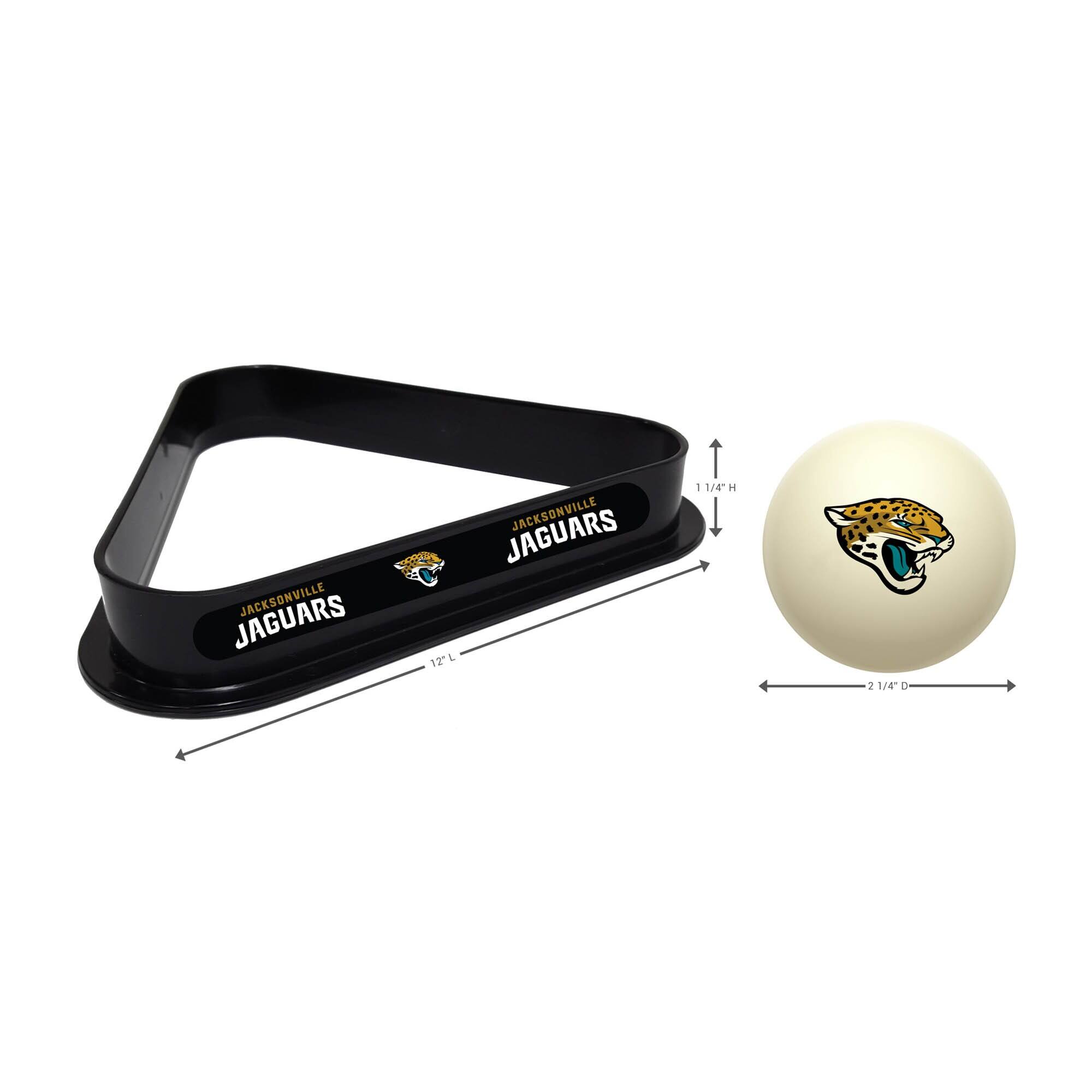 C2E JACKSONVILLE JAGUARS  
12" L  
1 1/4" H  
2 1/4" D
