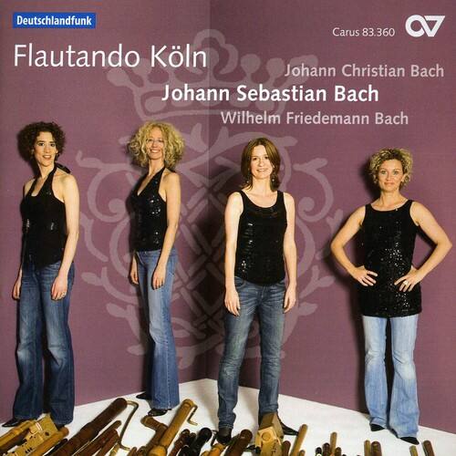 Deutschlandfunk  
Flautando Köln  
Johann Christian Bach  
Johann Sebastian Bach  
Wilhelm Friedemann Bach  

Carus 83.360