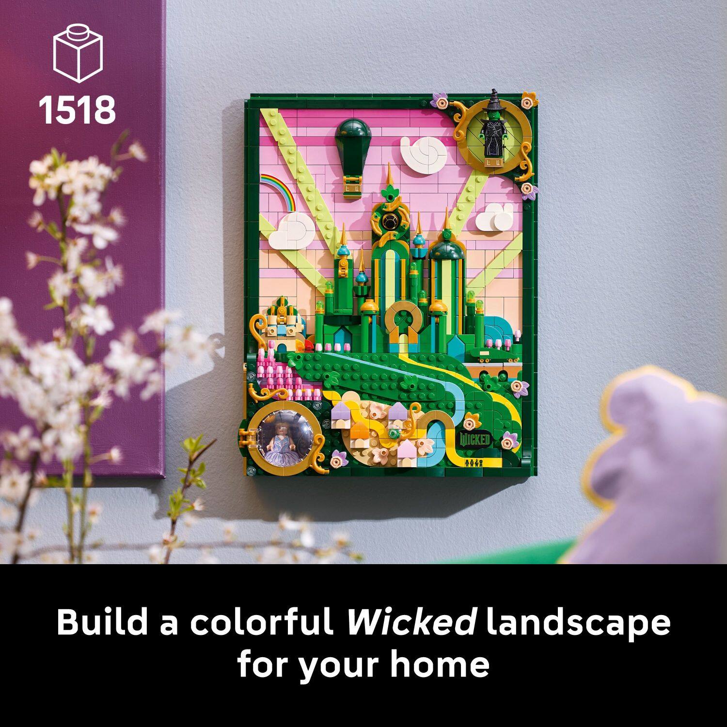1518  
Build a colorful Wicked landscape for your home