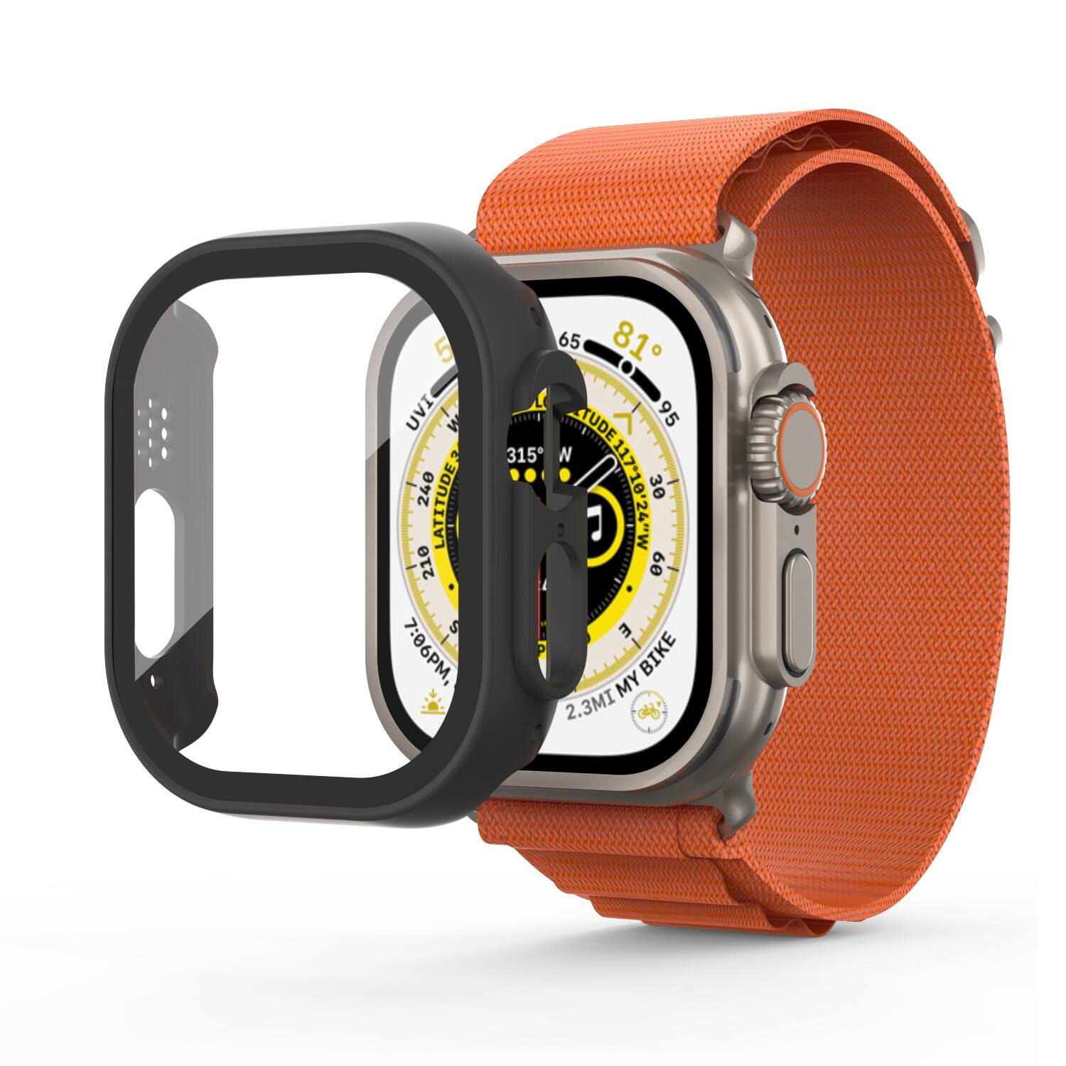 5 UVI M 240 LATITUDE 21° S 7:06 PM, 65 81° TUE 95 315 N 11710 G J 24"W 60 E : BIKE MY 2.3MI