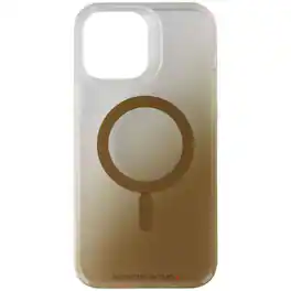 ZAGG - Milan Snap Case for MagSafe for Apple iPhone 13 Pro Max - Gold/Clear