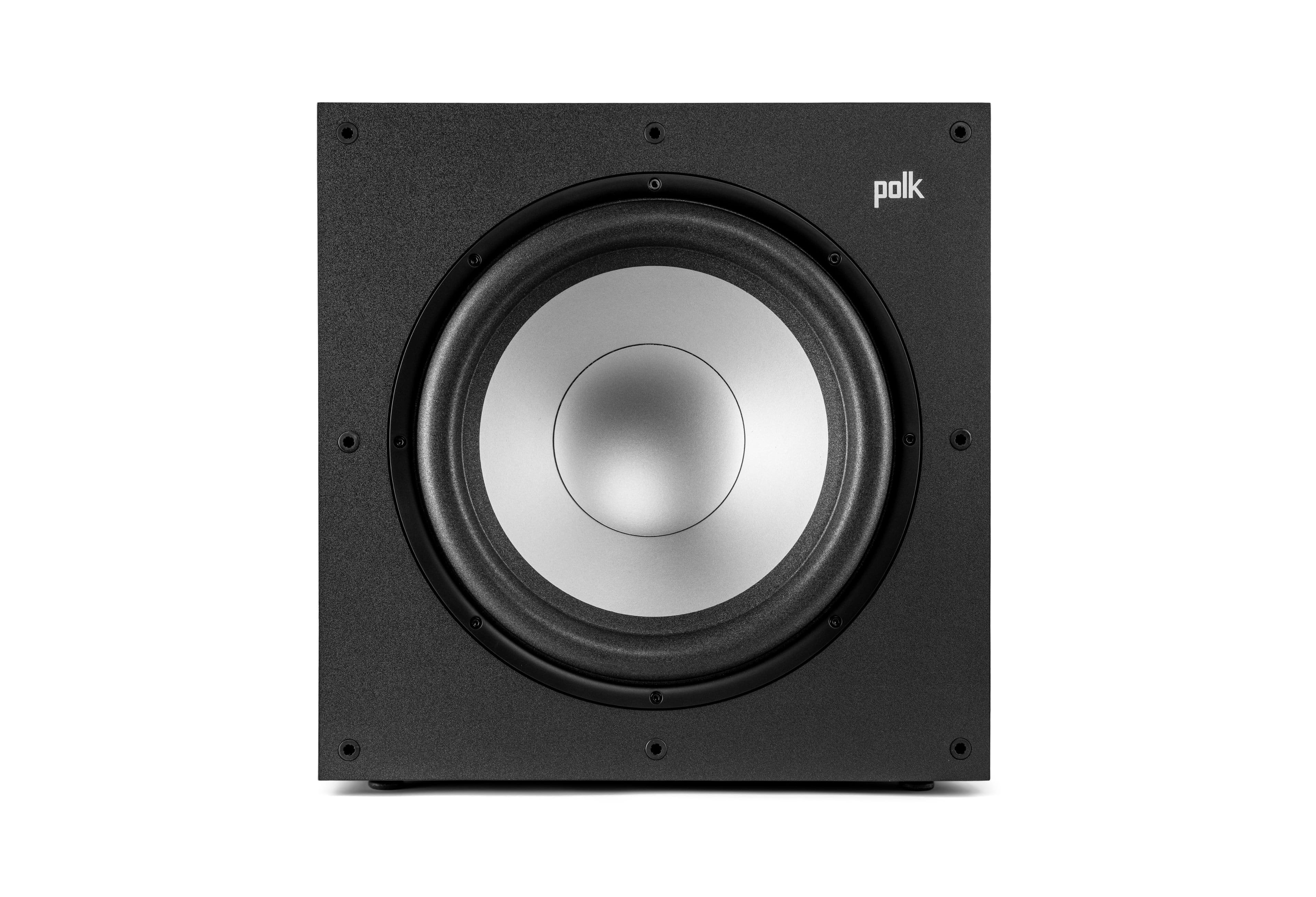 Alt View 11. Polk Audio - Monitor XT12 12" 100W Class A/B Amplifier Subwoofer - Midnight Black.