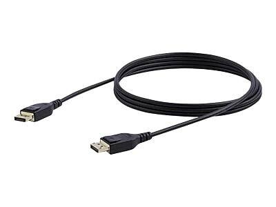 Front. Startech - StarTech 6.6' Display Port to Display Port Audio/Video Cable, Male to Male - Black.