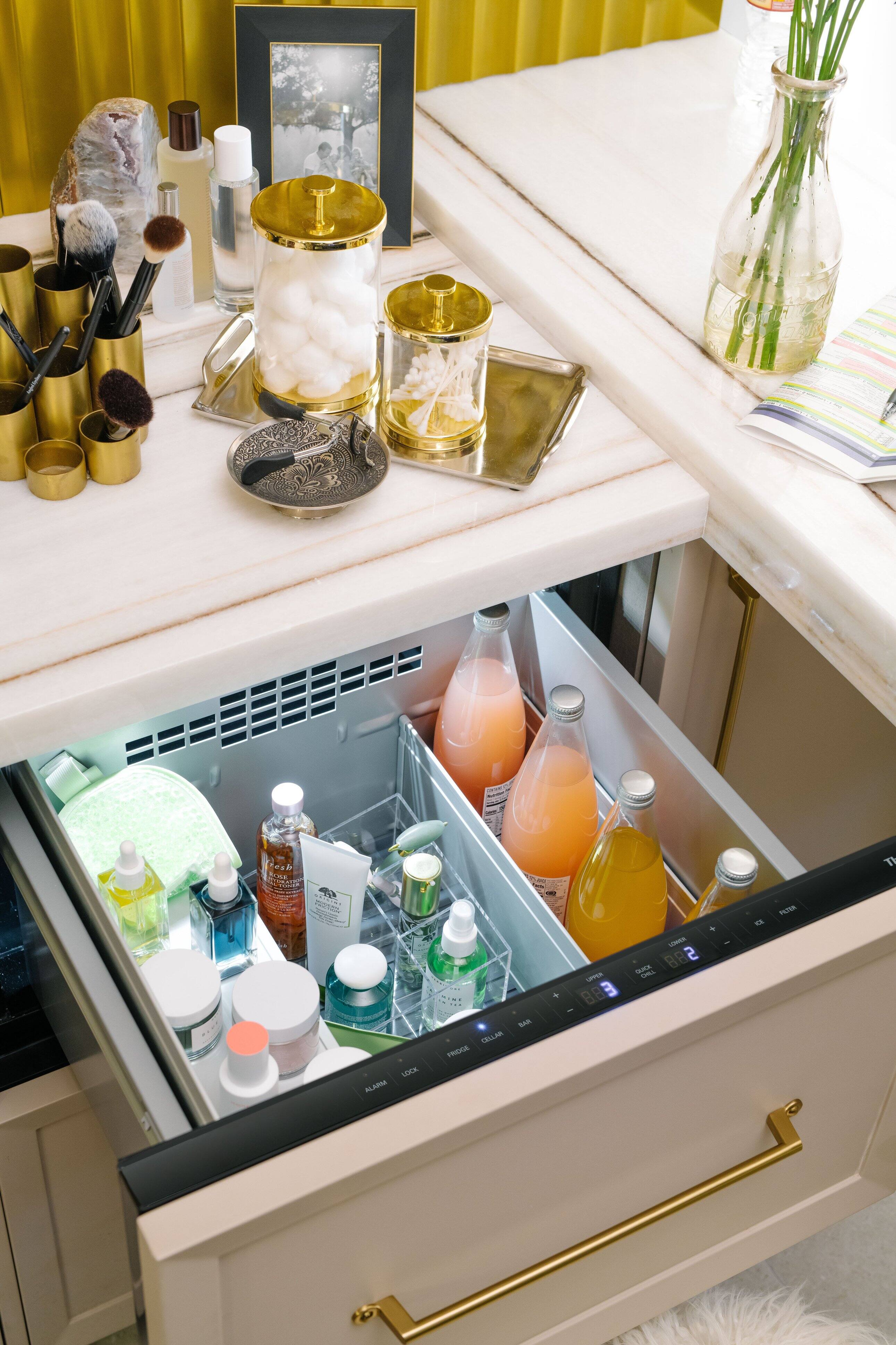 Thermador 5.0 Cu. Ft. BuiltIn Mini Fridge Custom Panel Ready