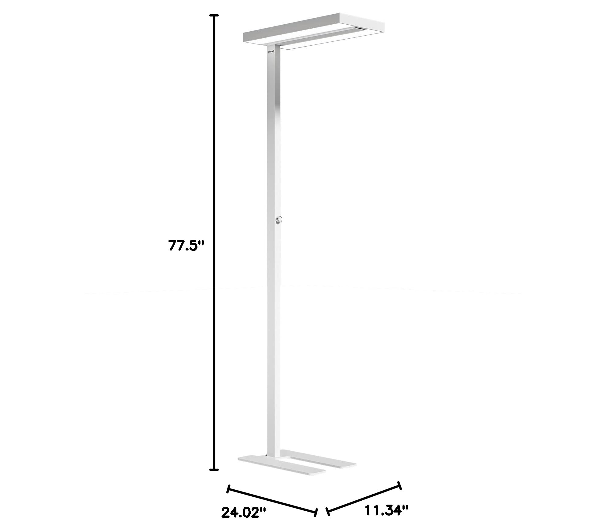 The corrected dimensions from the image are:

- Height: 77.5"
- Width: 24.02"
- Depth: 11.34"