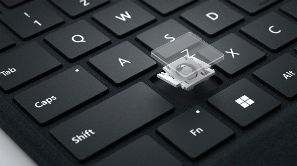 Alt View 11. Microsoft - Surface Pro Signature Keyboard for Pro X, Pro 8 and Pro 9 - Sapphire.