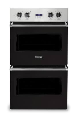30" Viking Select 5 Series Electric Double Thermal Convection Oven - Onyx