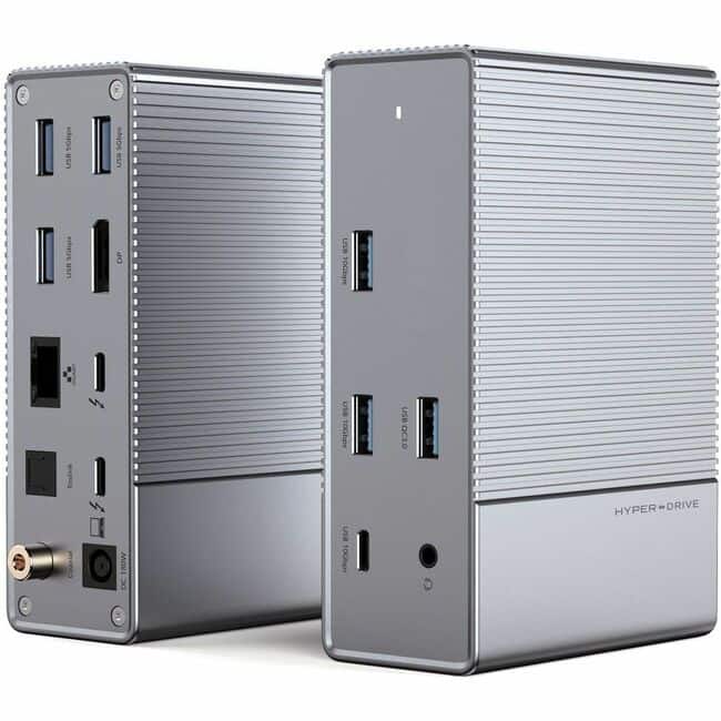 Hyper - HyperDrive GEN2 Thunderbolt 3 Docking Station - 85 W - Thunderbolt 3 - 2 Displays Supported - 8K, 4K - 7680 x