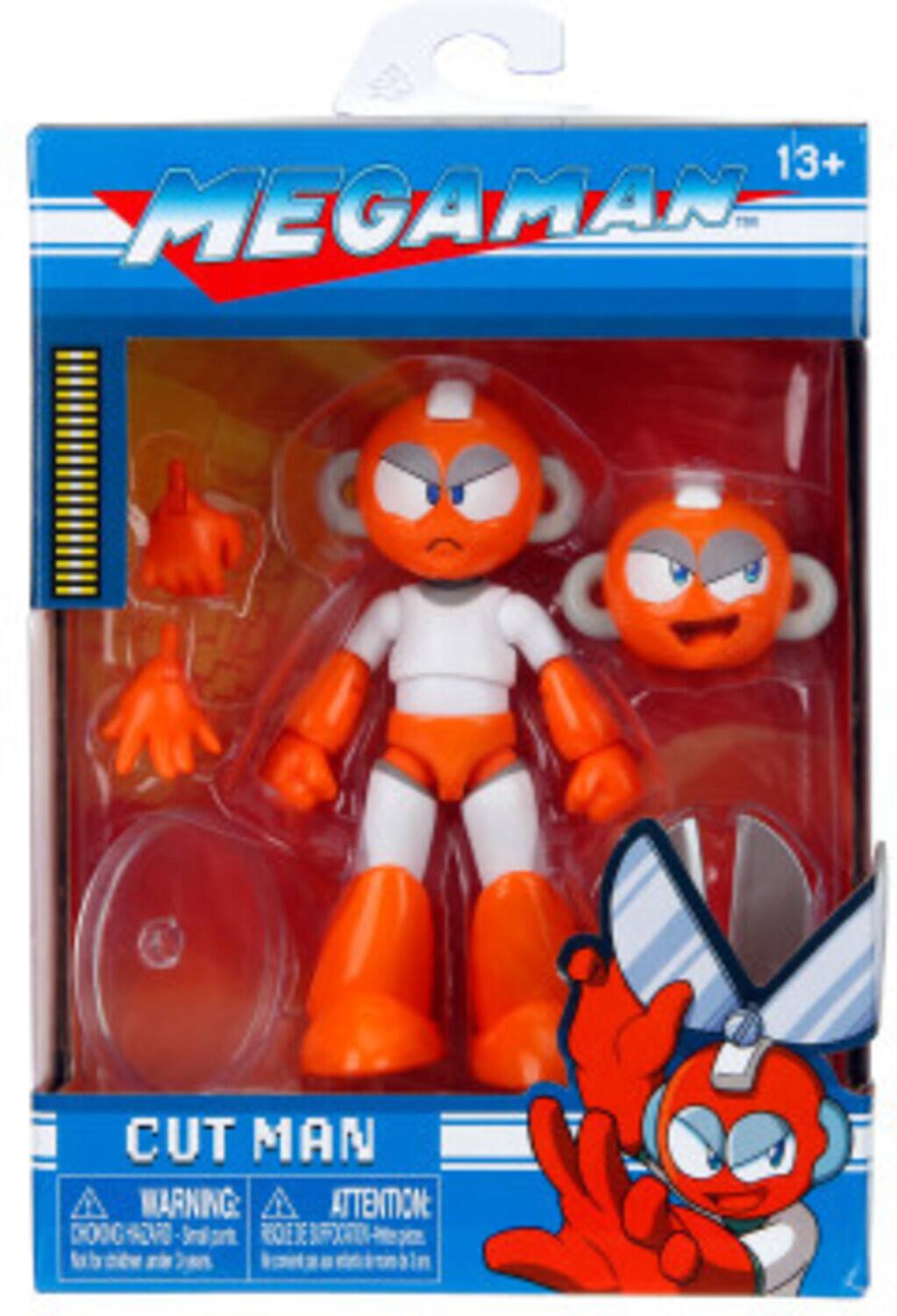 Jada Toys Mega Man Cut Man 1:12 Action Figure Collectibles