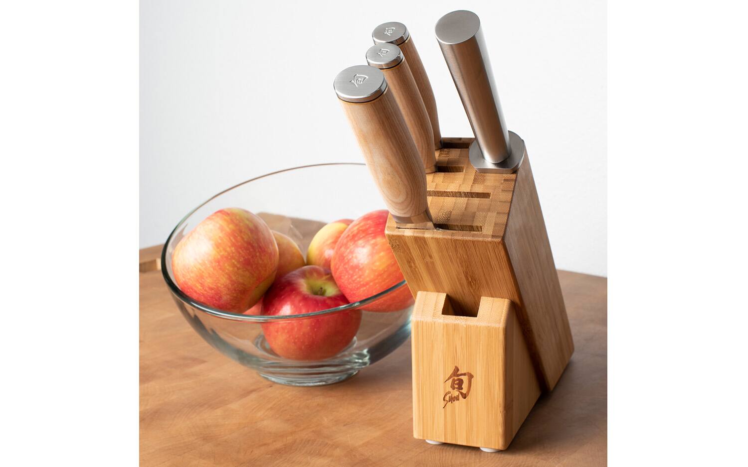 Alt View 3. Shun - Premier Blonde 5 Piece Starter Set with 6-Slot Slimline Block - Silver.