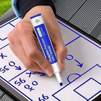 Sure, here is the corrected and grouped text:

**Staples Remarker DRY ERASE**

**AP Low Odor Chisel**

**Remarker ERASE**

**Staples DRY 35 07 V X A 95 46 O**