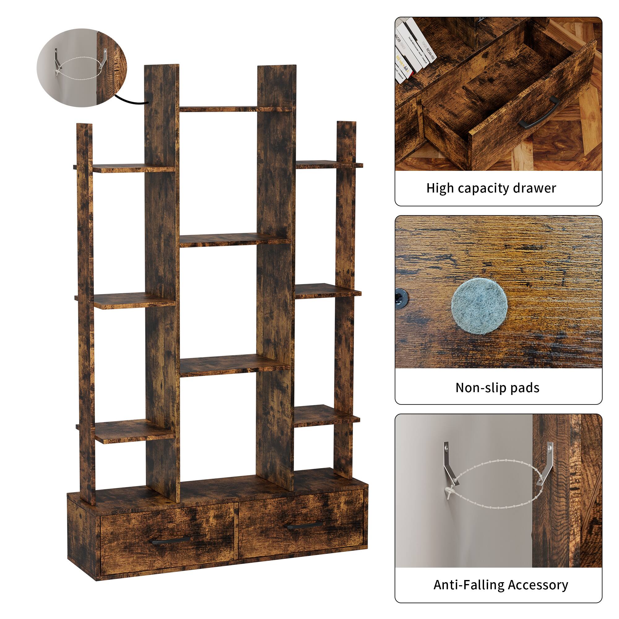 - High capacity drawer
- Non-slip pads
- Anti-Falling Accessory