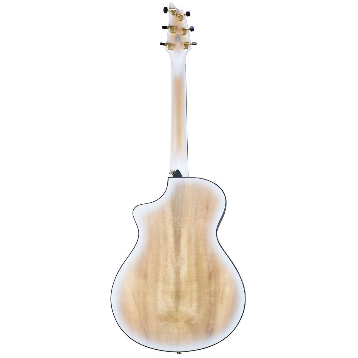 Alt View 2. Breedlove - Breedlove Oregon Concert CE Myrtlewood LTD        Acoustic-Guitar, White Sand Gloss.