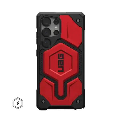 UAG - Monarch Pro Series Case with Magnet for Galaxy S25 Ultra - Crimson