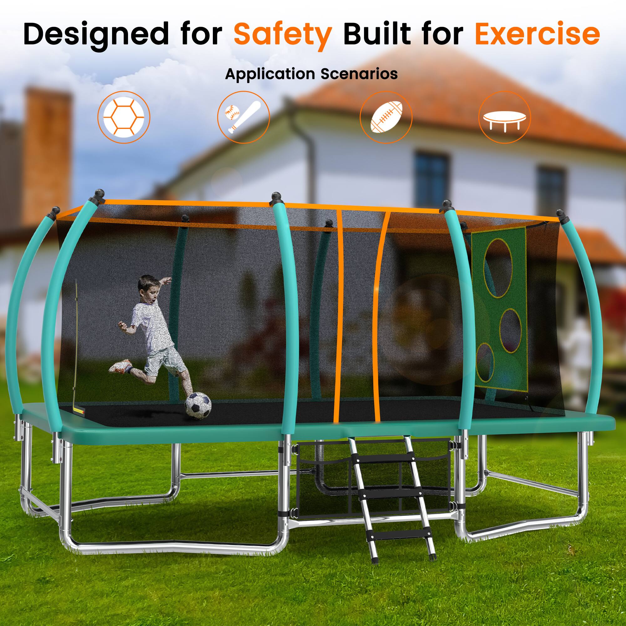 Designed for Safety  
Built for Exercise  
Application Scenarios