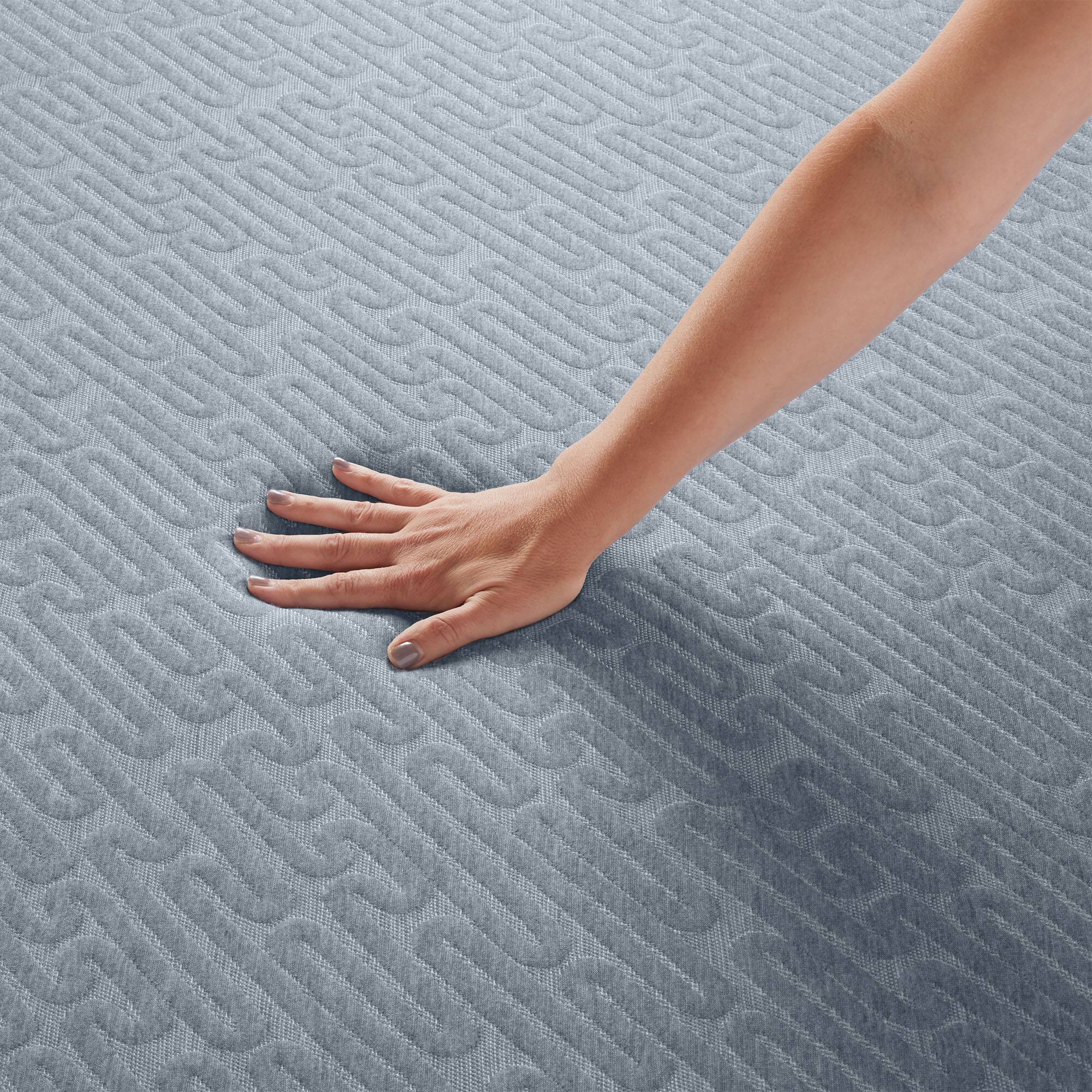 Alt View 11. Serta - Sheepless Nights 9" Medium Foam Mattress -Twin - Blue.