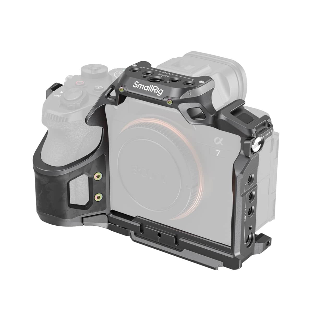 Smallrig - Rhinoceros Full Camera Cage for Sony Alpha 7 V/7R V/7 IV/7S III/7R IV, Black