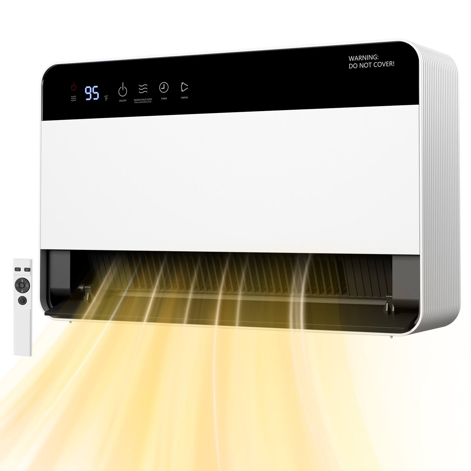 WARNING: DO NOT COVER!

95°F

- Inverter
- Talk
- Sing