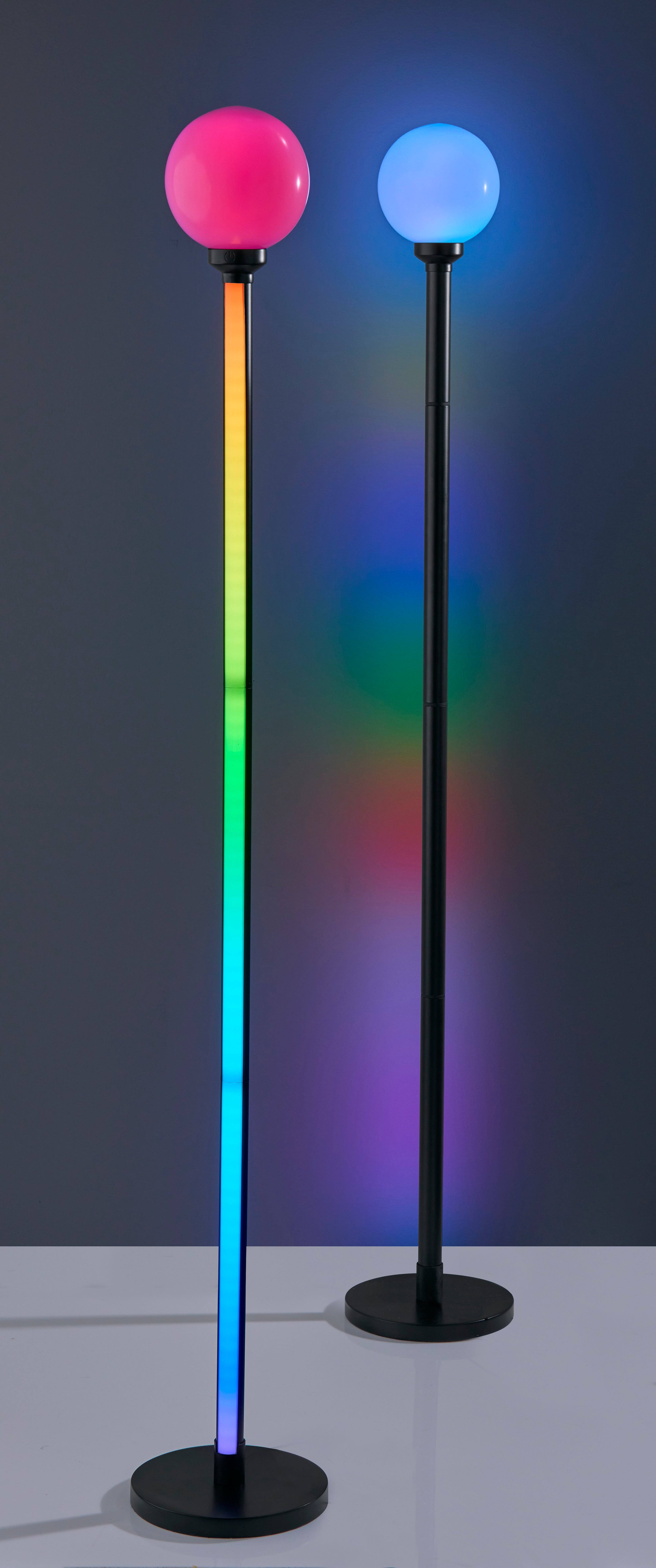 Alt View 5. Adesso Home - Astra RGB Color Changing Floor Lamp.