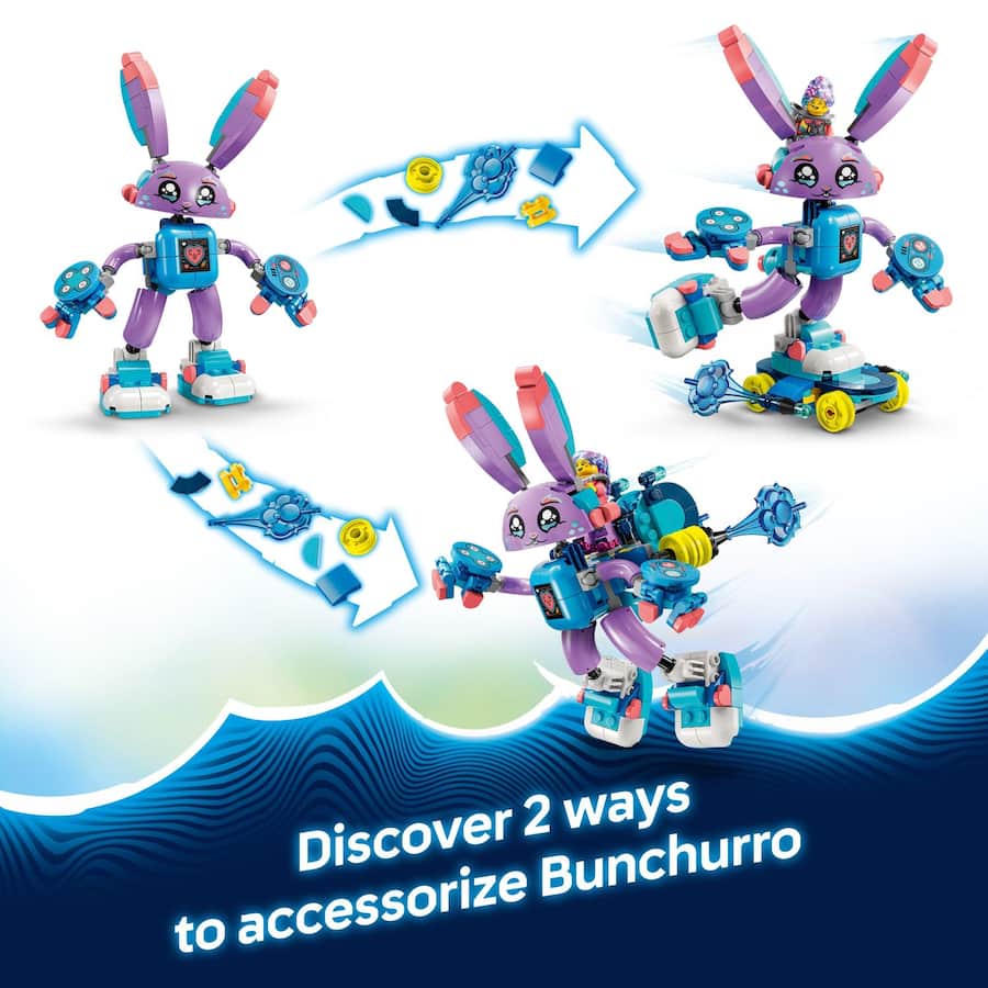 LEGO DREAMZzz Izzie and Bunchurro the Gaming Bunny Building