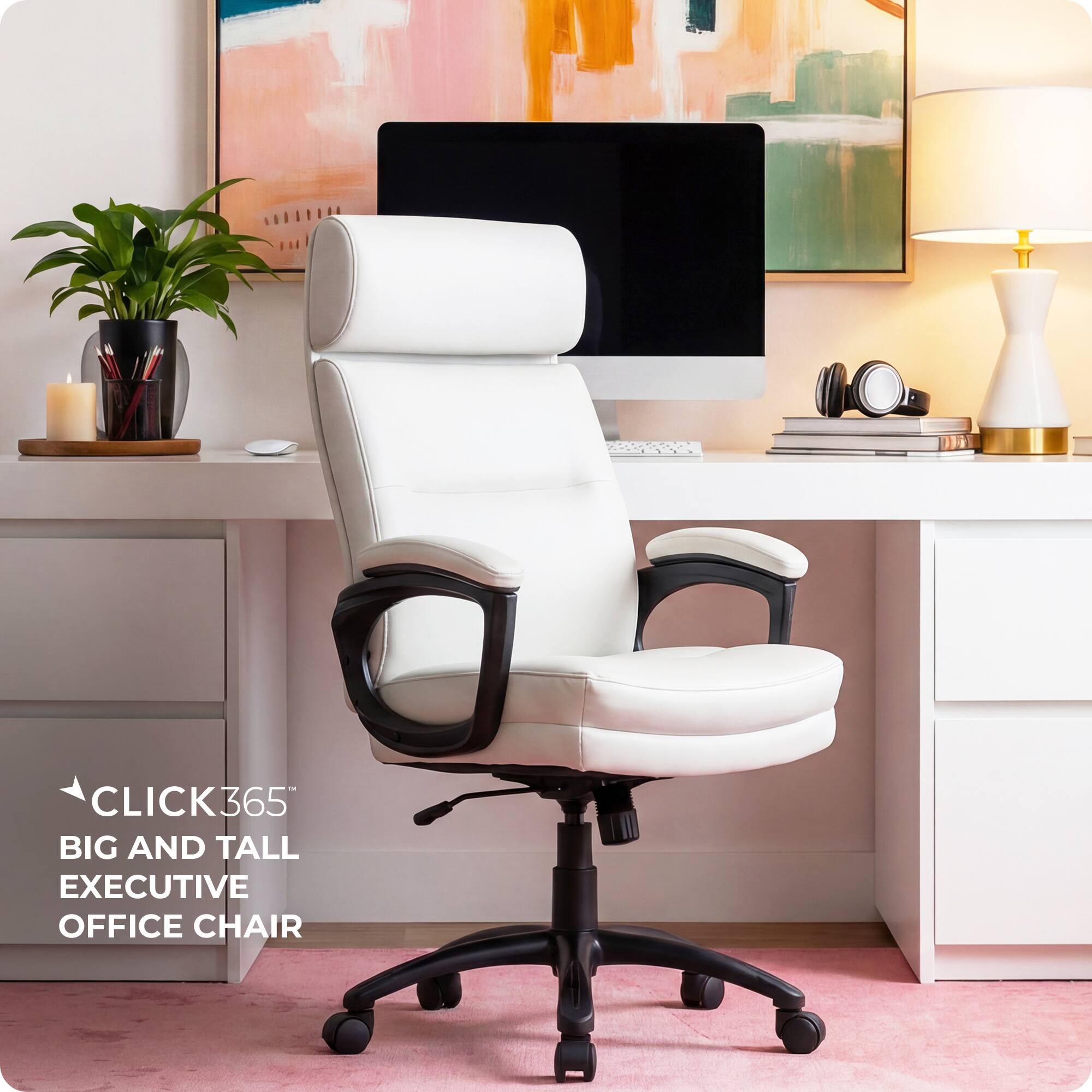 CLICK365 BIG AND TALL EXECUTIVE OFFICE CHAIR