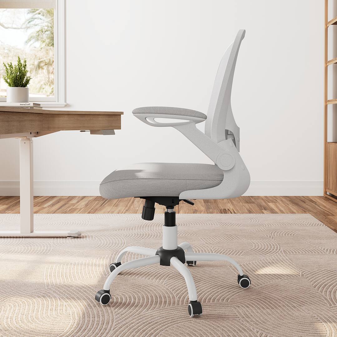 Left. Eureka Ergonomic - Ergonomic Mesh Office Chair with Adjustable Lumbar Support - Grey.