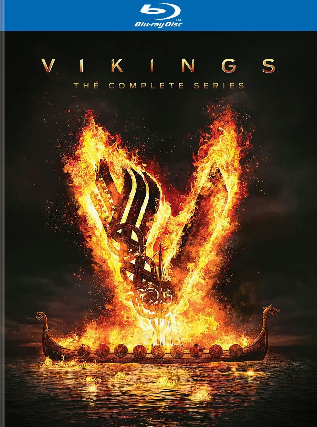 Front. Vikings: The Complete Series (Box Set) [Blu-ray].