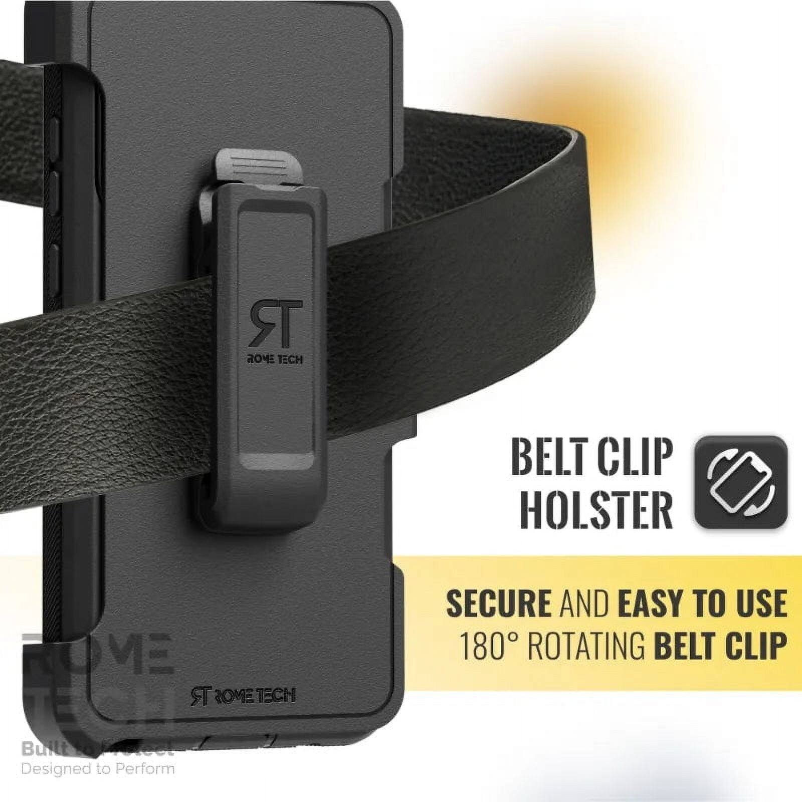 Rome Tech Belt Clip Holster  
Built Designed to Perform  
Secure and Easy to Use  
180° Rotating Belt Clip