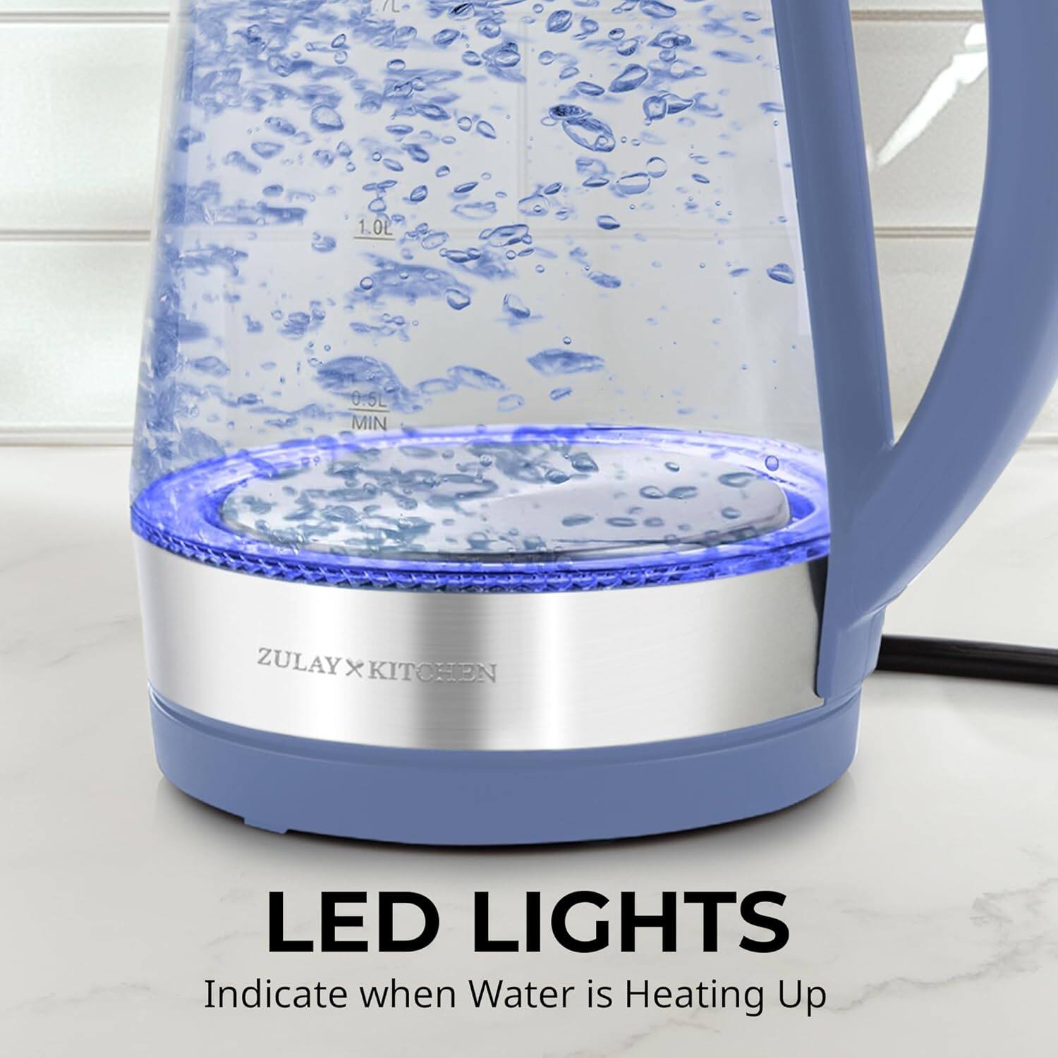ZULAY x KITCHEN LED LIGHTS  
Indicate when Water is Heating Up
