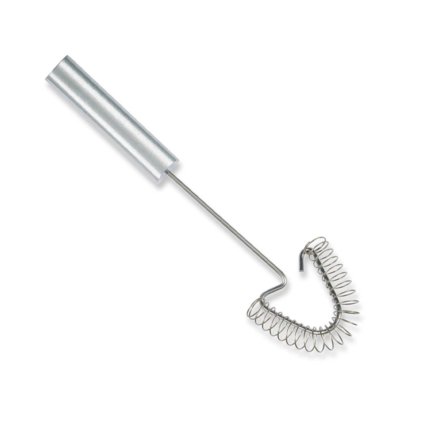 Rada - Cutlery Handi-Stir Whisk with Spring Face, Aluminum Handle - Silver