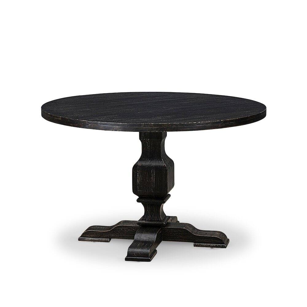 Alt View 2. East West Furniture - Wood Wooden Table - Black.